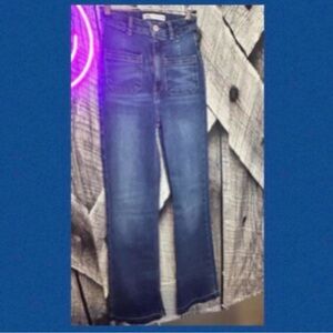 Zara Women's Straight Leg Blue Jeans